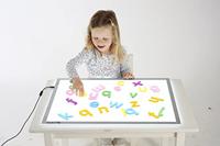 Tickit Doorschijnende Letters Regenboog - thumbnail