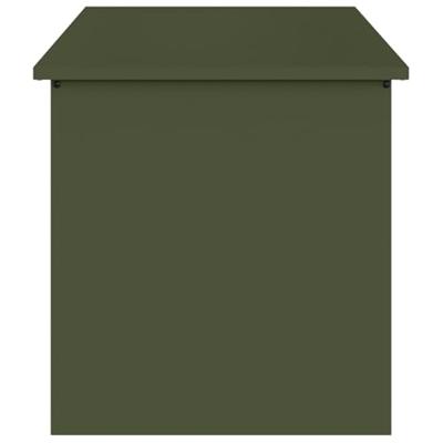 Buitenopslagdoos met opslag Olijfgroen 100 x 50.5 x 50 cm
