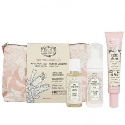 Panier des Sens Radiant Peony Face Care Travel Set