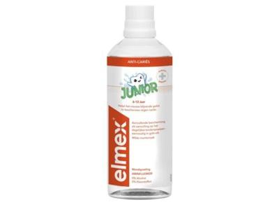 Elmex Elmex Mondspoeling Junior (5-12 Jaar) 400 ml Elmex Elmex Mondspoeling Junior (5-12 Jaar) 400 ml