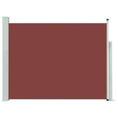 VidaXL Tuinscherm uittrekbaar 140x500 cm bruin VidaXL Tuinscherm uittrekbaar 140x500 cm bruin