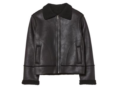 pepperts! Kinder bikerjack (164, Zwart) pepperts! Kinder bikerjack (164, Zwart)