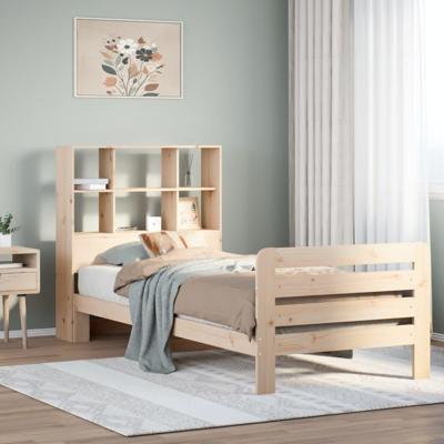 Bedframe zonder matras massief grenenhout 90x200 cm Bedframe zonder matras massief grenenhout 90x200 cm