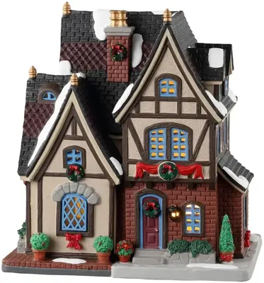 The Burgher'S House Kersthuisje LEMAX - Lemax