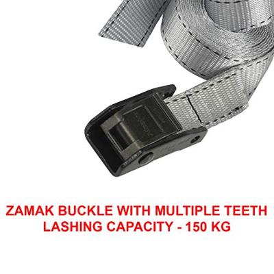 Masterlock Single pack lashing strap 5m - colour : grey - 3112EURDAT