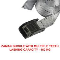 Masterlock Single pack lashing strap 5m - colour : grey - 3112EURDAT - thumbnail