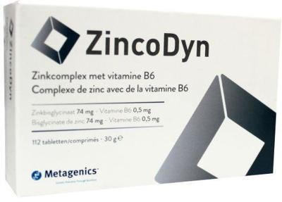 Metagenics Zincodyn 112 tabletten Metagenics Zincodyn 112 tabletten