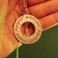 Lord of the Rings Necklace with Pendant One Ring - thumbnail