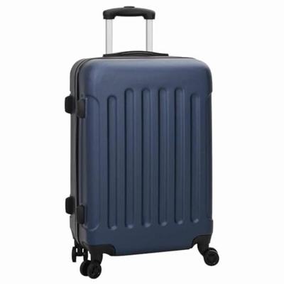 VidaXL Koffer met slot 3 pcs donkerblauw 50 x 31 x 78 cm abs kunststof VidaXL Koffer met slot 3 pcs donkerblauw 50 x 31 x 78 cm abs kunststof
