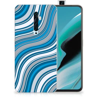 OPPO Reno2 Z TPU bumper Waves Blue OPPO Reno2 Z TPU bumper Waves Blue