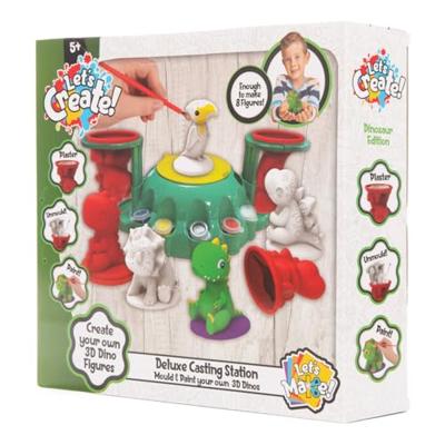 Sambro Gips gieten & schilderen station 3d dino&apos;s