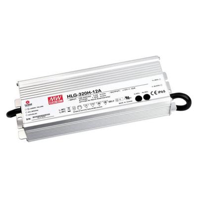 MEAN WELL HLG-320H-24B LED-driver, LED-transformator Constante spanning, Constante stroomsterkte 320 W 13.3 A 12 - 24 V/DC Dimbaar, PFC-schakeling, MEAN WELL HLG-320H-24B LED-driver, LED-transformator Constante spanning, Constante stroomsterkte 320 W 13.3 A 12 - 24 V/DC Dimbaar, PFC-schakeling,