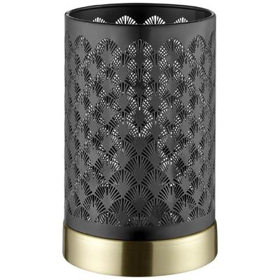 Brilliant TafellampNeolia zwart met goud - 94963/86