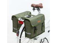 New Looxs dubbele fietstas Fiori Nomi 30 liter groen – 230.182 - thumbnail