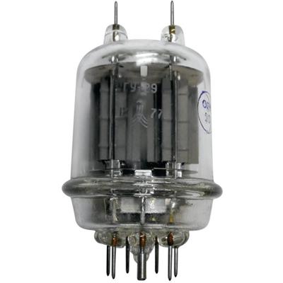 FESTO 829 B = GU 29 = SRS 4453 Elektronenbuis Dubbelstraalpentode 600 V 110 mA Aantal polen: 7 Fitting: Septar 1 stuk(s)