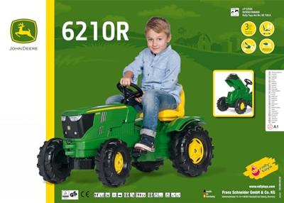 Rolly Toys John Deere 6210R - thumbnail