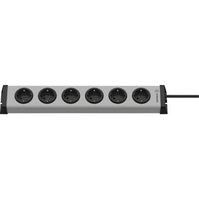 Ehmann 0200x00062301 Stekkerdoos 6-voudig Grijs, Zwart Randaarde stekker 1 stuk(s) Ehmann 0200x00062301 Stekkerdoos 6-voudig Grijs, Zwart Randaarde stekker 1 stuk(s)