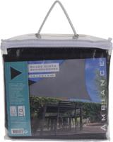 Schaduwdoek - antraciet - 360x360x360 cm - thumbnail