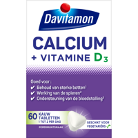 Davitamon Calcium Met Vitamine D Kauwtabletten - thumbnail