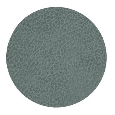LIND DNA - Glass Mat Circle - Onderzetter 10cm Hippo Pastel Green