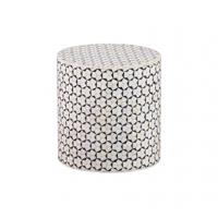 WOOOD Bijzettafel 'Neva' Mangohout, 37cm - thumbnail