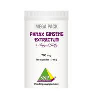 SNP Panax ginseng extract megapack 750 Capsules - thumbnail