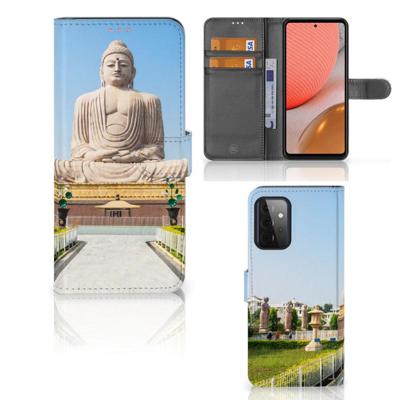 Samsung Galaxy A72 | Flip Cover | Boeddha Samsung Galaxy A72 | Flip Cover | Boeddha