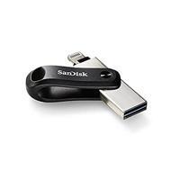 SanDisk iXpand™ Flash Drive Go USB-stick smartphone/tablet Zwart, Zilver 256 GB USB-A 3.2 Gen 1, Apple Lightning - thumbnail