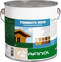 Afinol Tuinbeits Roco Transparant White (Wit) 2,5 liter - thumbnail