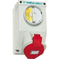 Walther Werke AT110 AT110 CEE-wandcontactdoos 16 A 5-polig 400 V 1 stuk(s) - thumbnail