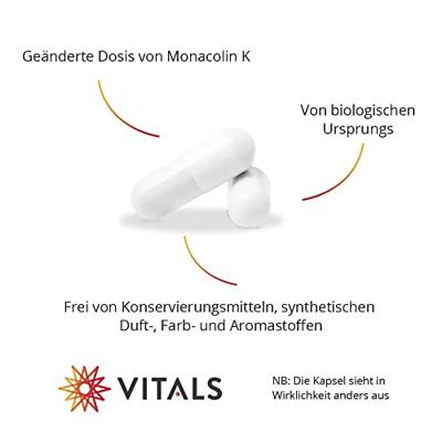 Vitals Rode Gist Rijst Biologisch Capsules
