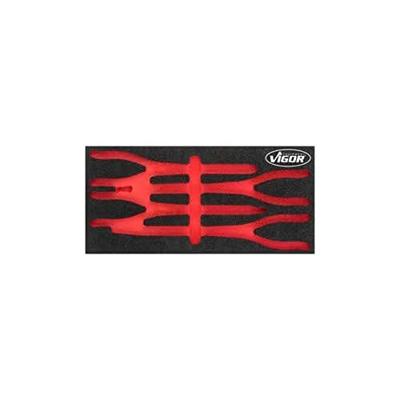 Vigor V4995-L V4995-L Plukschuiminlegstuk (l x b) 393 mm x 188 mm