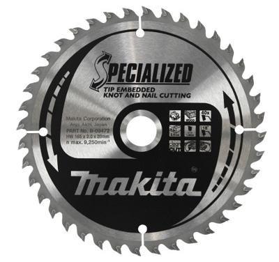 Makita Accessoires Cirkelzaagblad TipE 235x30x2,3 48T 18g - B-09519 Makita Accessoires Cirkelzaagblad TipE 235x30x2,3 48T 18g - B-09519