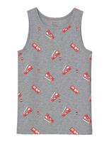 Set van 2 hemdjes brandweerman jongen NAME IT gemêleerd grijs - thumbnail