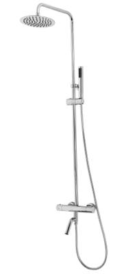 Caral thermostatische bad opbouwset Chroom Coating Caral thermostatische bad opbouwset Chroom Coating