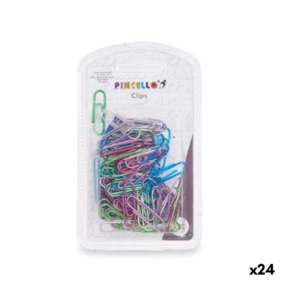 Clip Pincello Multicolour Metaal Klein (24 Stuks)