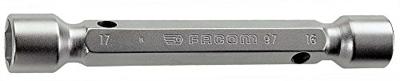 Facom dubbele, gesmede pijpsleutels, metrisch 8x9 - 97.8X9 Facom dubbele, gesmede pijpsleutels, metrisch 8x9 - 97.8X9