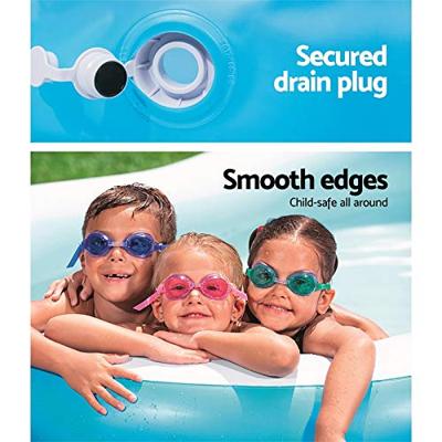 Bestway familiezwembad big lagoon 262x157x46 cm - thumbnail