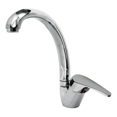 Keukenkraan Tres ECO | Opbouw | 360° Draaibaar | Mengkraan | 1-hendel | Rond | Chroom Keukenkraan Tres ECO | Opbouw | 360° Draaibaar | Mengkraan | 1-hendel | Rond | Chroom