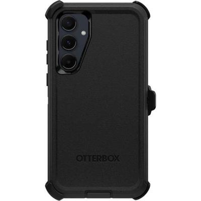 Otterbox Defender Backcover Samsung Galaxy A55 5G Zwart Met standfunctie Otterbox Defender Backcover Samsung Galaxy A55 5G Zwart Met standfunctie