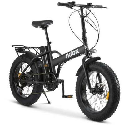 Elektrische Fiets Nilox X5 PRO 20X4P 10000 mAh Zwart 250 W 20"