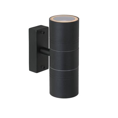 Lucide ARNE-LED - Wandspot / Wandlamp Binnen/Buiten - Ø 6,3 cm - LED - GU10 - 2x5W 2700K - IP44 - Zwart Lucide ARNE-LED - Wandspot / Wandlamp Binnen/Buiten - Ø 6,3 cm - LED - GU10 - 2x5W 2700K - IP44 - Zwart