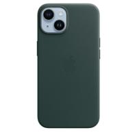 Apple Leather MagSafe Case iPhone 14 Forest Green - thumbnail