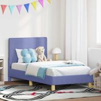 Bedframe voor kinderen met hoofdbord Jeans Blauw 80 x 160 cm - thumbnail