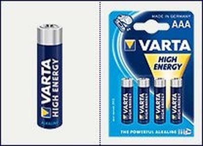 Varta 4903 8 BLS alkalinebatterij niet oplaadbaar - batterijen (alkaline, 8 x AAA)