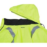 Makita DCJ206ZXL Accu-thermojack geel maat XL Maat: XL Neon-geel - thumbnail