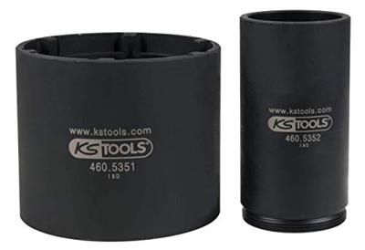KS Tools 460.5350 Sleutelset met sleufmoeren met geleidebuis voor MAN, Ø 91 mm, 2-delig KS Tools 460.5350 Sleutelset met sleufmoeren met geleidebuis voor MAN, Ø 91 mm, 2-delig