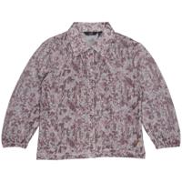 LEVV Little Meisjes shirt - Pippi - AOP Zacht grijs bloemen - thumbnail