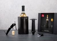 Vacu Vin Wijnset Premium - Zwart - 4 delige set - thumbnail
