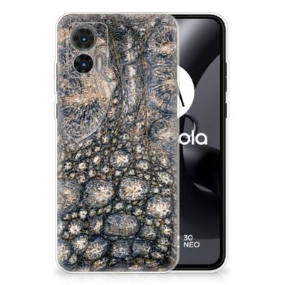 Motorola Edge 30 Neo | TPU Hoesje | Krokodillenprint